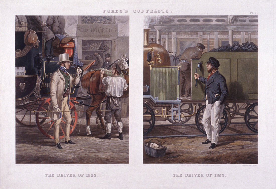 The Driver of 1832' and 'The Driver of 1852'