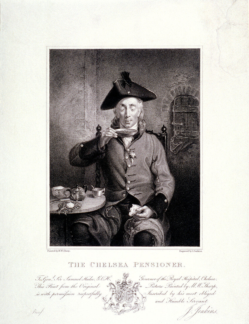 Chelsea Pensioner, 1826