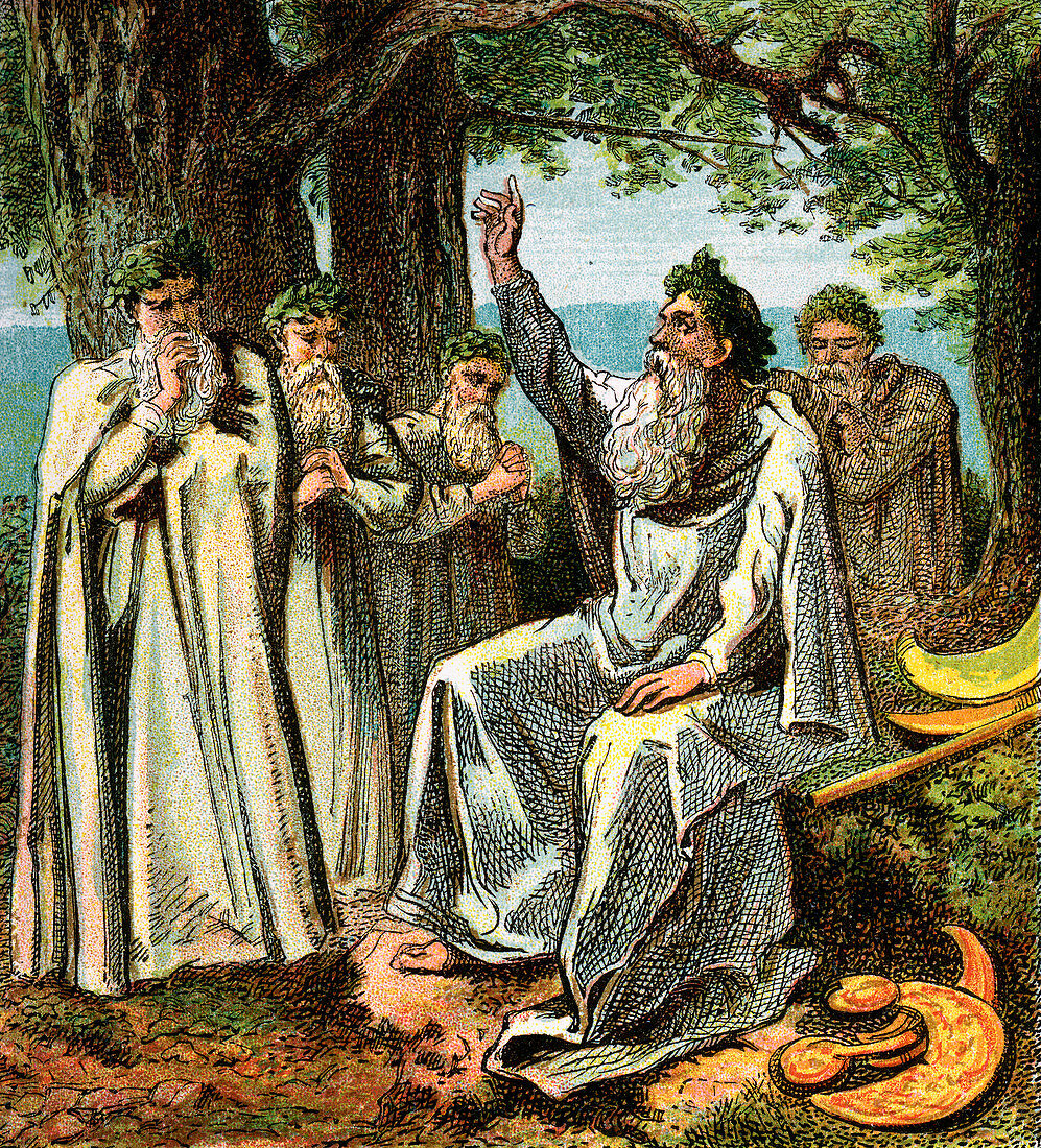 Druids, Or British Priests', (c1850)