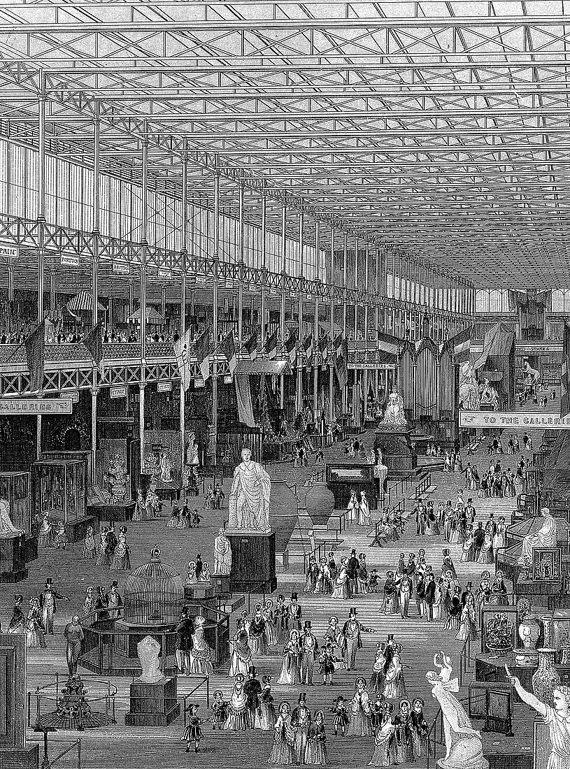 Great Exhibition in the Crystal Palace, London, 1851