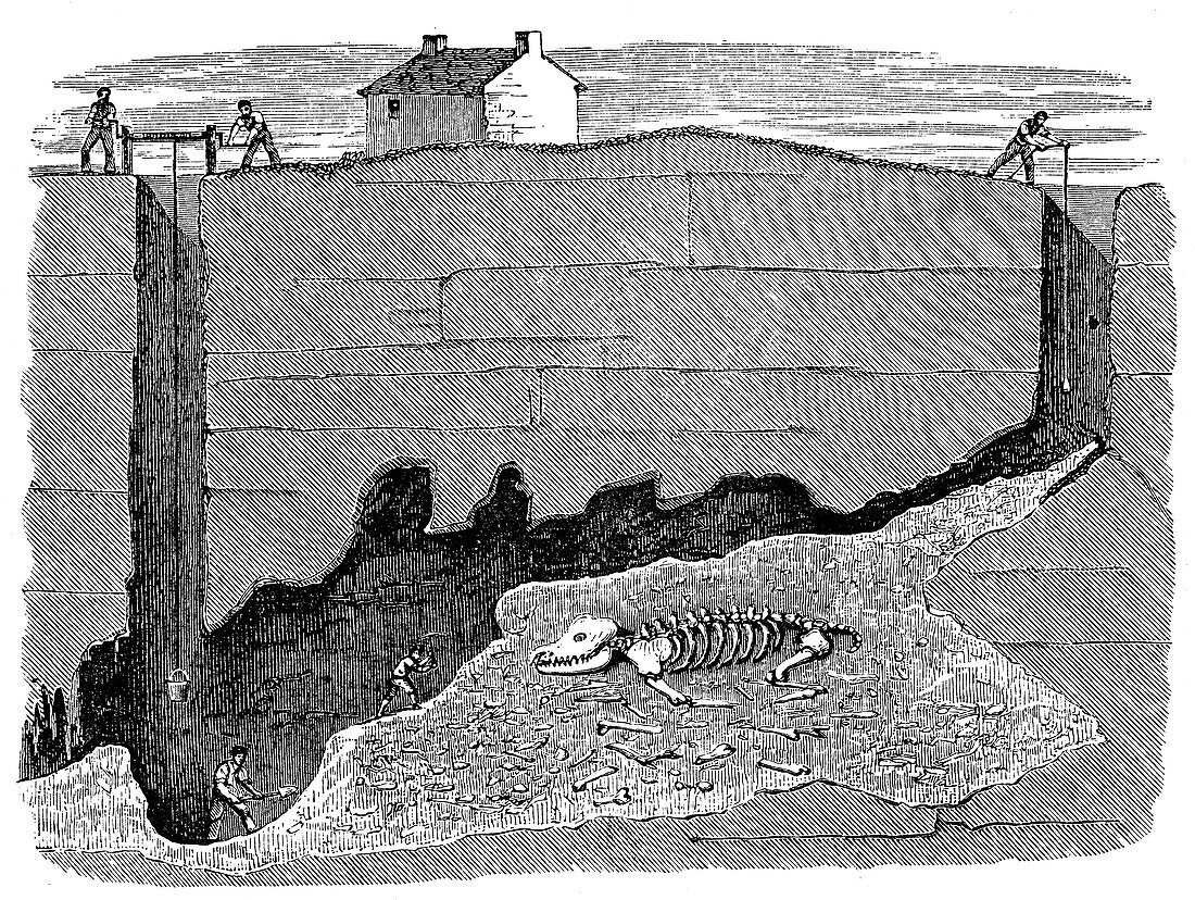 Dream Lead Mine, near Wirksworth, Derbyshire, 1881
