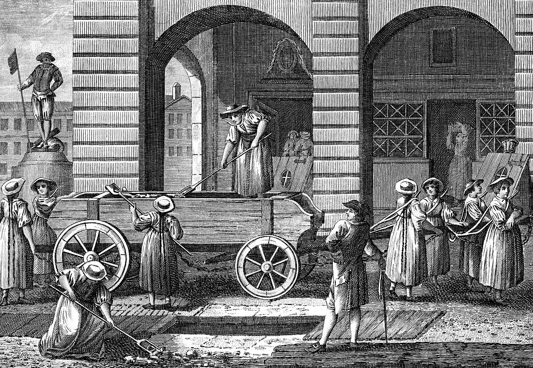 Punishment of Prostitutes in Switzerland', c18th century