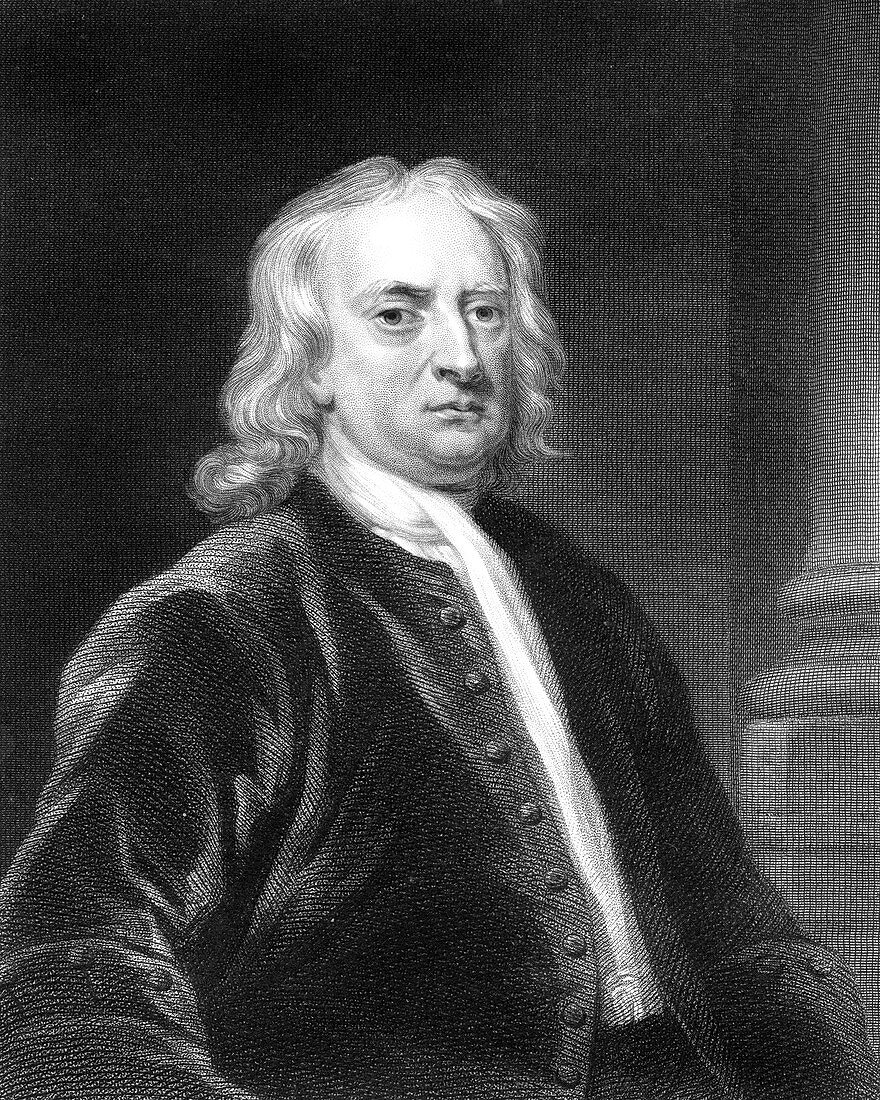 Isaac Newton, English mathematician and physicist