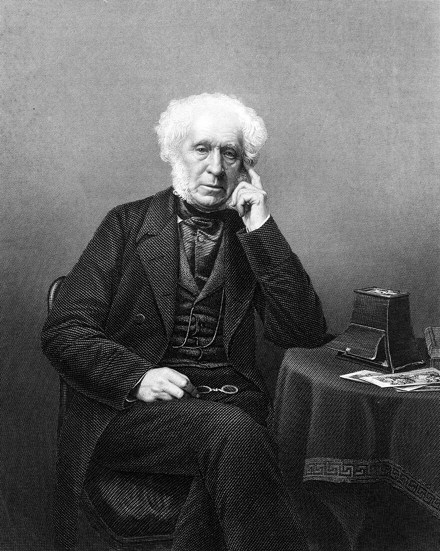 Sir David Brewster, Scottish scientist, inventor and writer