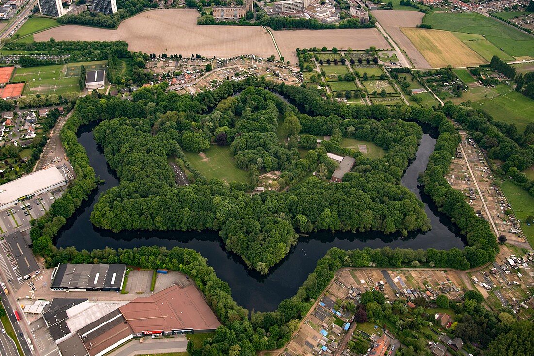 Park Fort van Merksem, Belgium