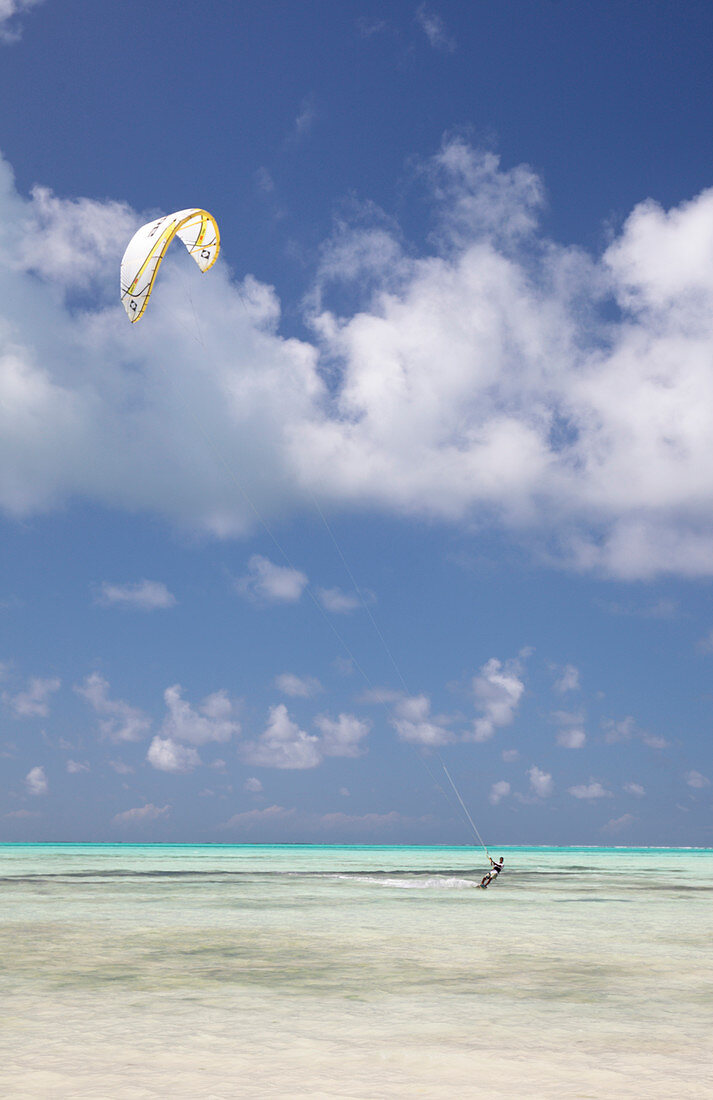 Kite surfing, Zanzibar