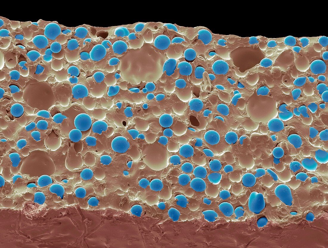 Quantum tunneling composite, SEM