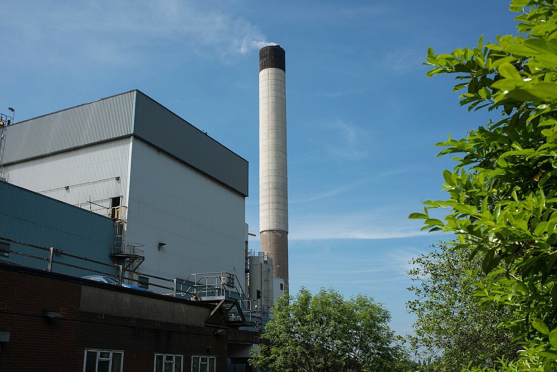 Wolverhampton refuse incinerator, UK