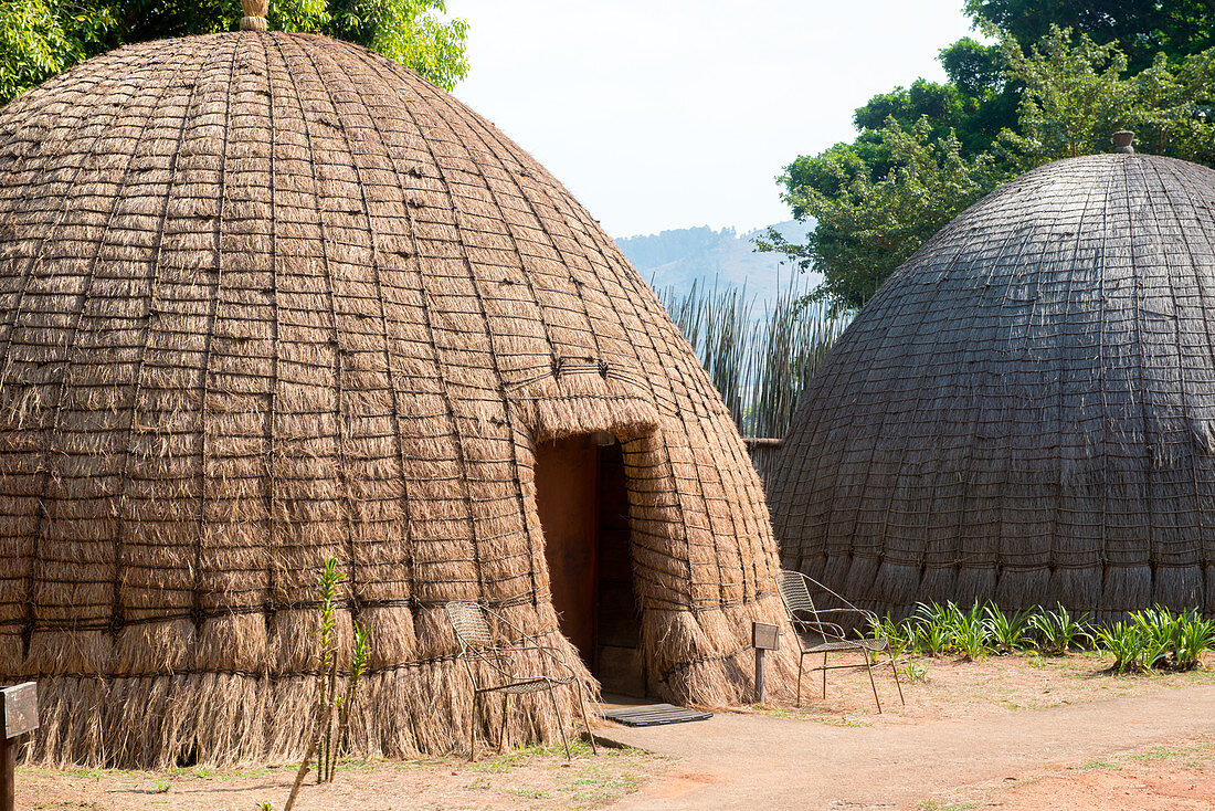 Beehive Huts at the Mlilwane Wildlife Sanctuary, Swaziland