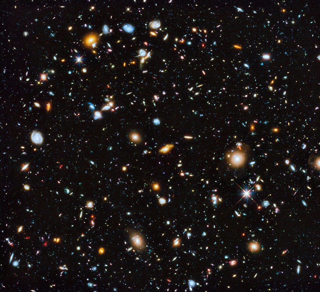 Hubble Ultra Deep Field, ultraviolet coverage