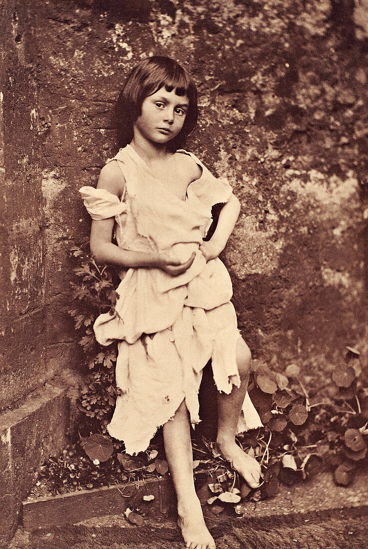 Alice Liddell portrait by Lewis Carroll, 1858