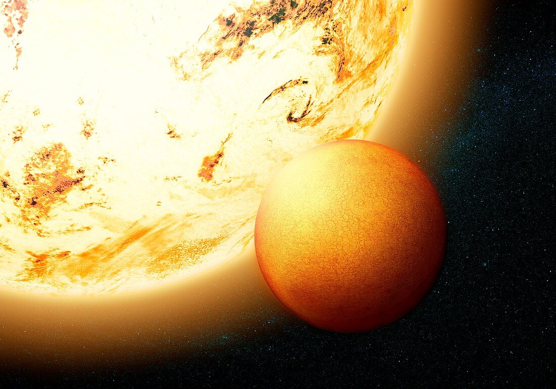 Kepler 78b, illustration