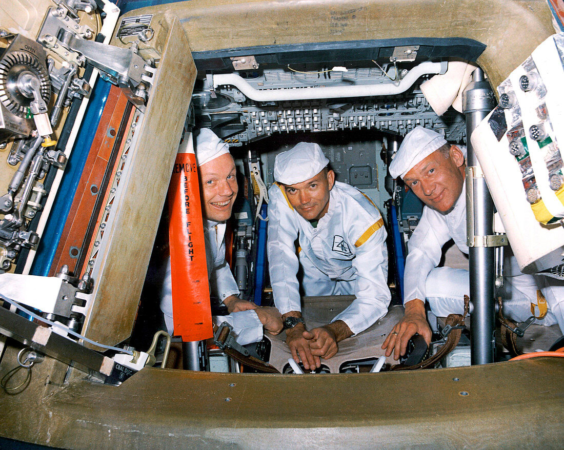 Apollo 11 crew training, June 1969