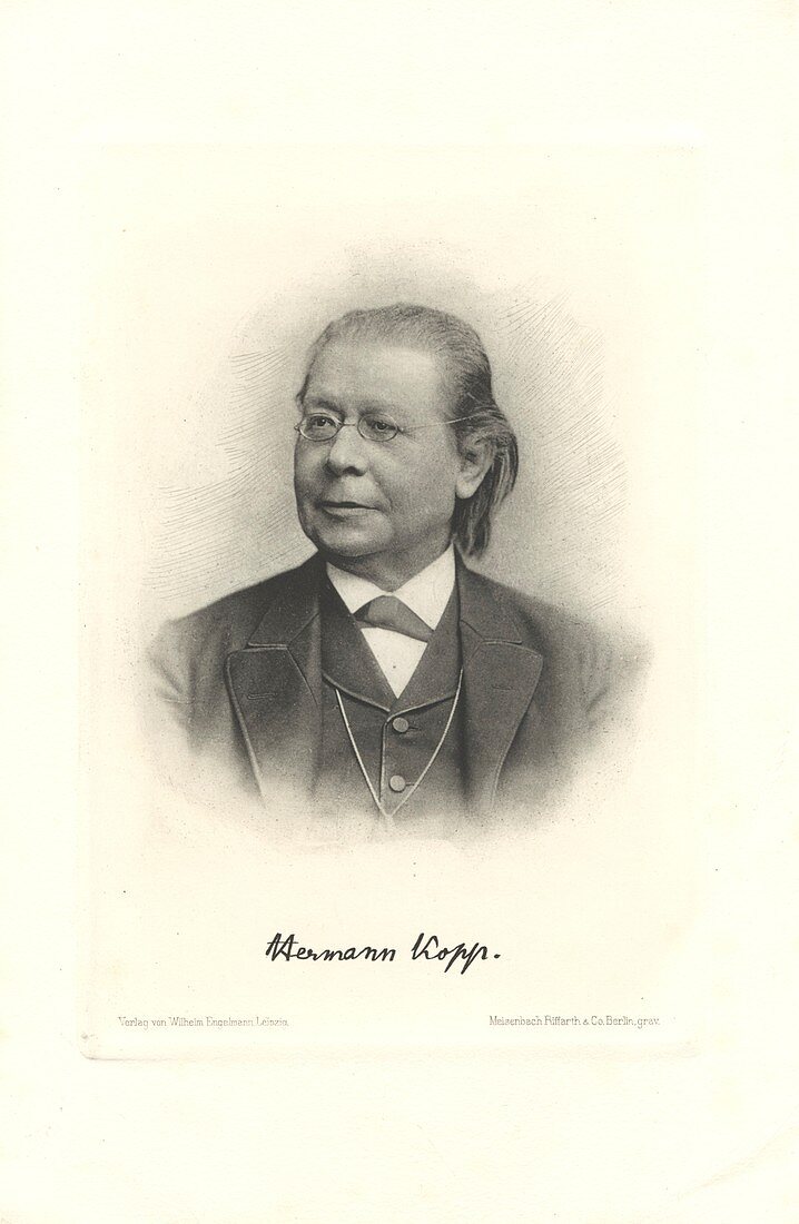 Hermann Franz Moritz Kopp, German chemist