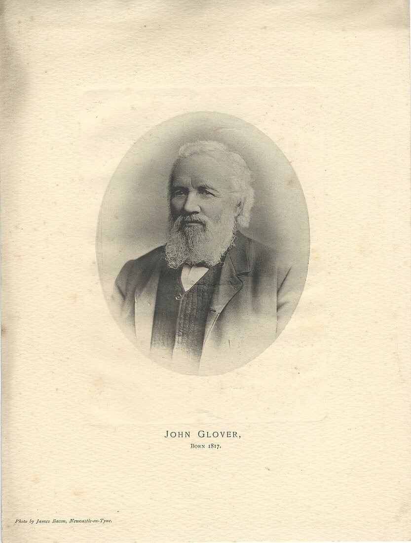 John Glover, British industrial chemist
