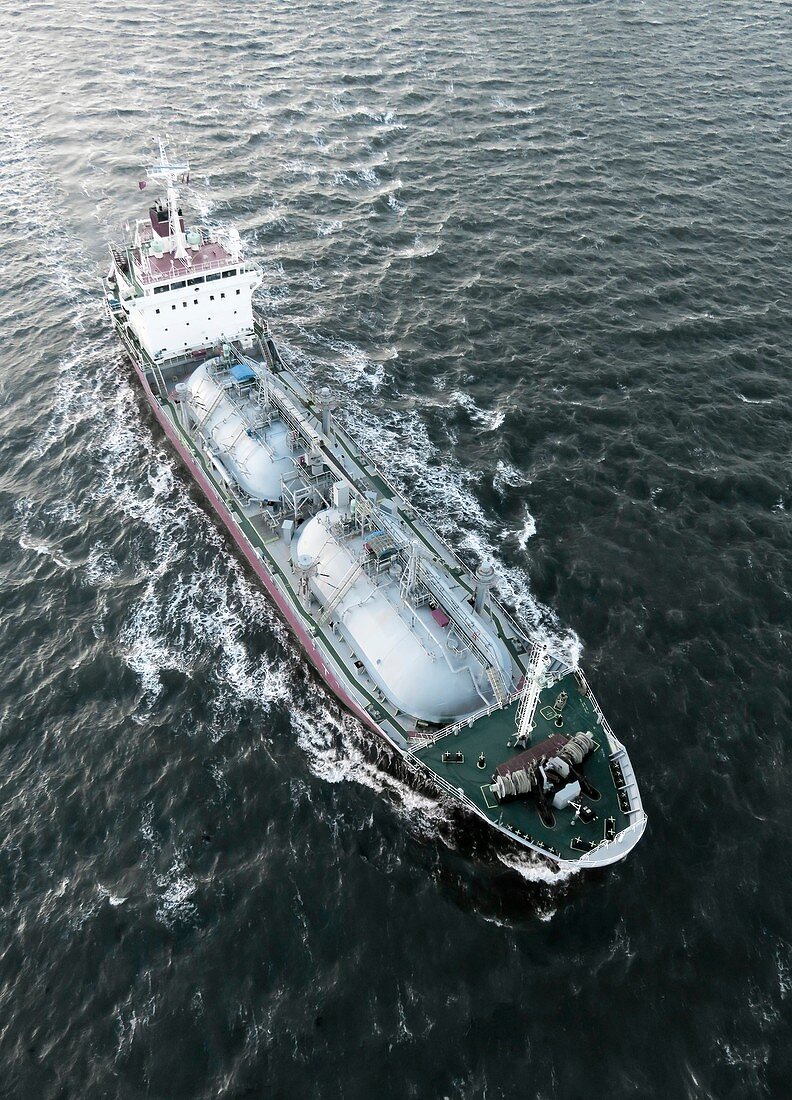 Tanker ship, illustration
