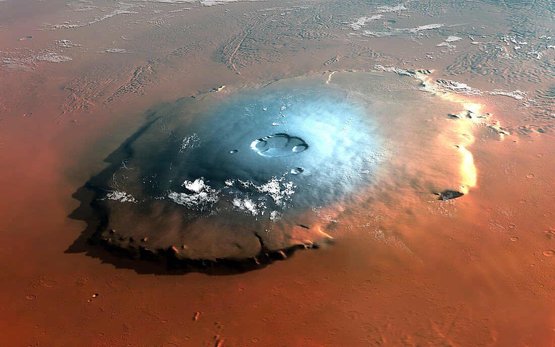 Olympus Mons, illustration