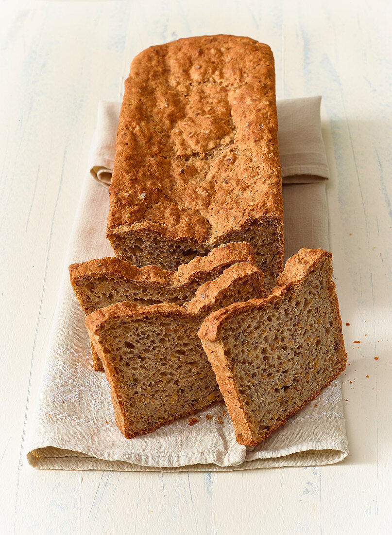 Nordic buckwheat crusty bread