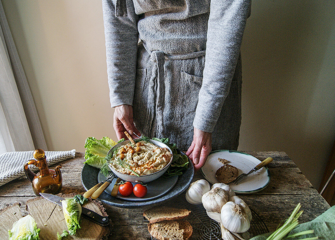 Artischocken-Hummus