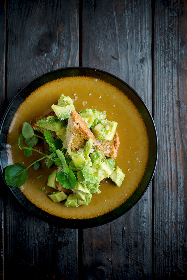 Toast mit Avocado