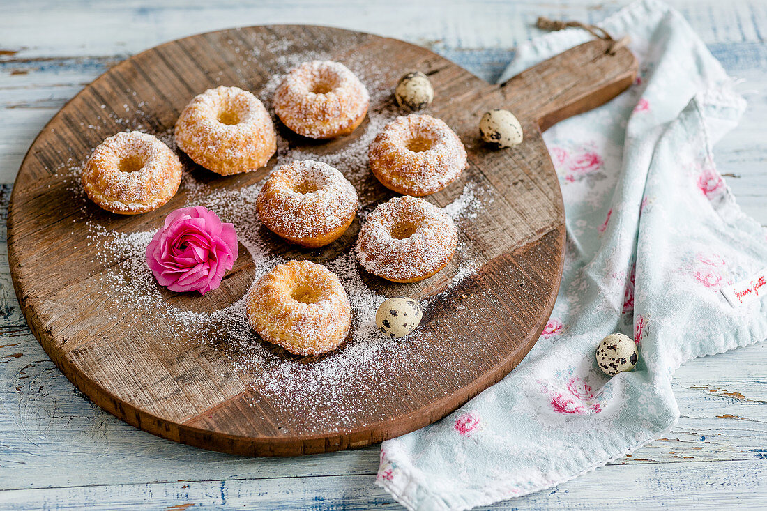 Mini-Gugelhupfe mit Eierlikör