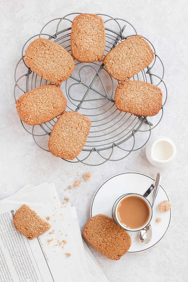 Ginger Biscuits Coffee
