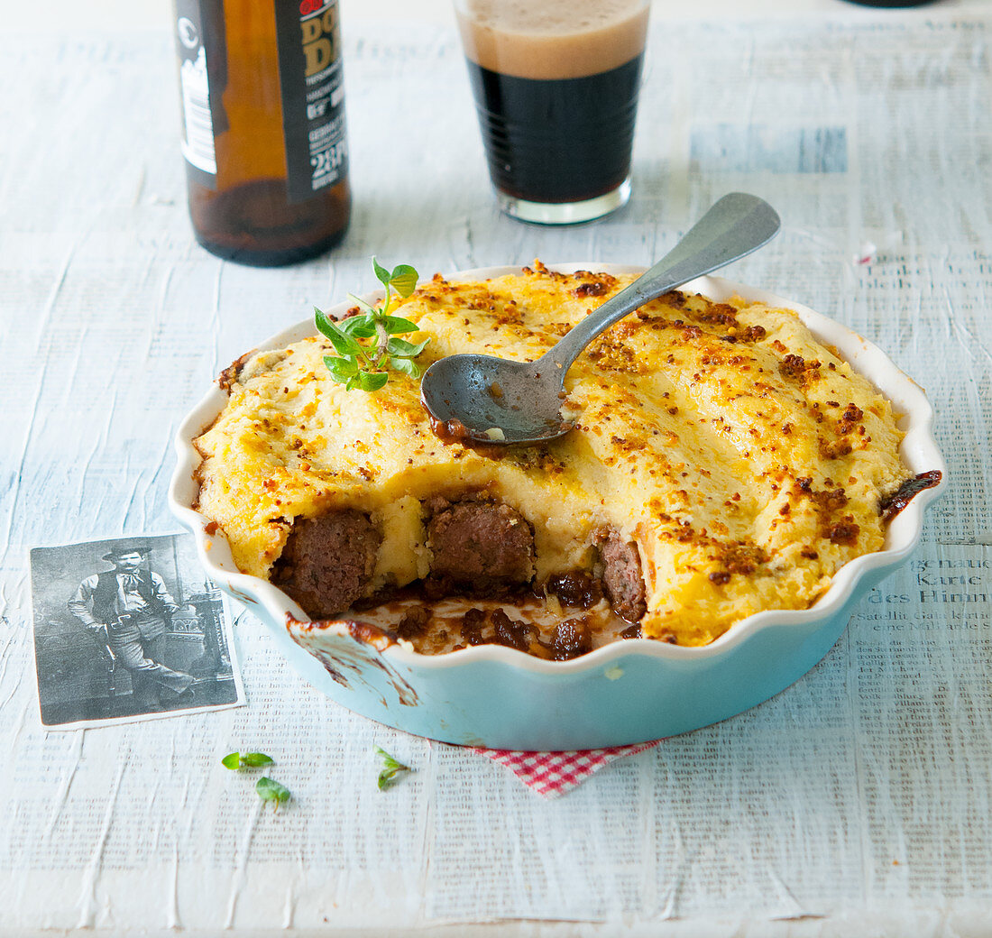 Shepherds Pie mit Hackbällchen (England)