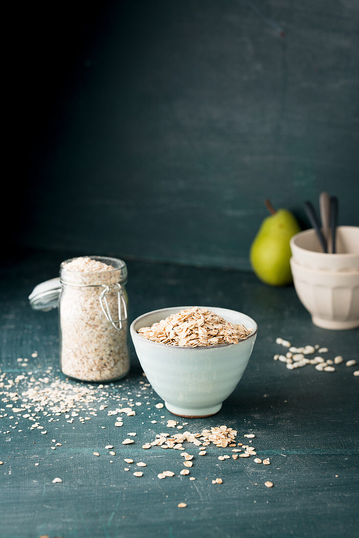 Müsli mit Haferflocken