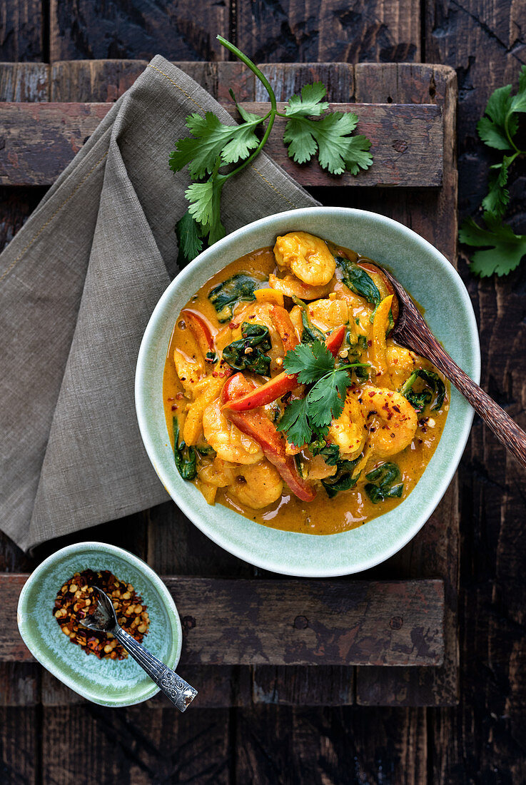 Garnelencurry (Asien)