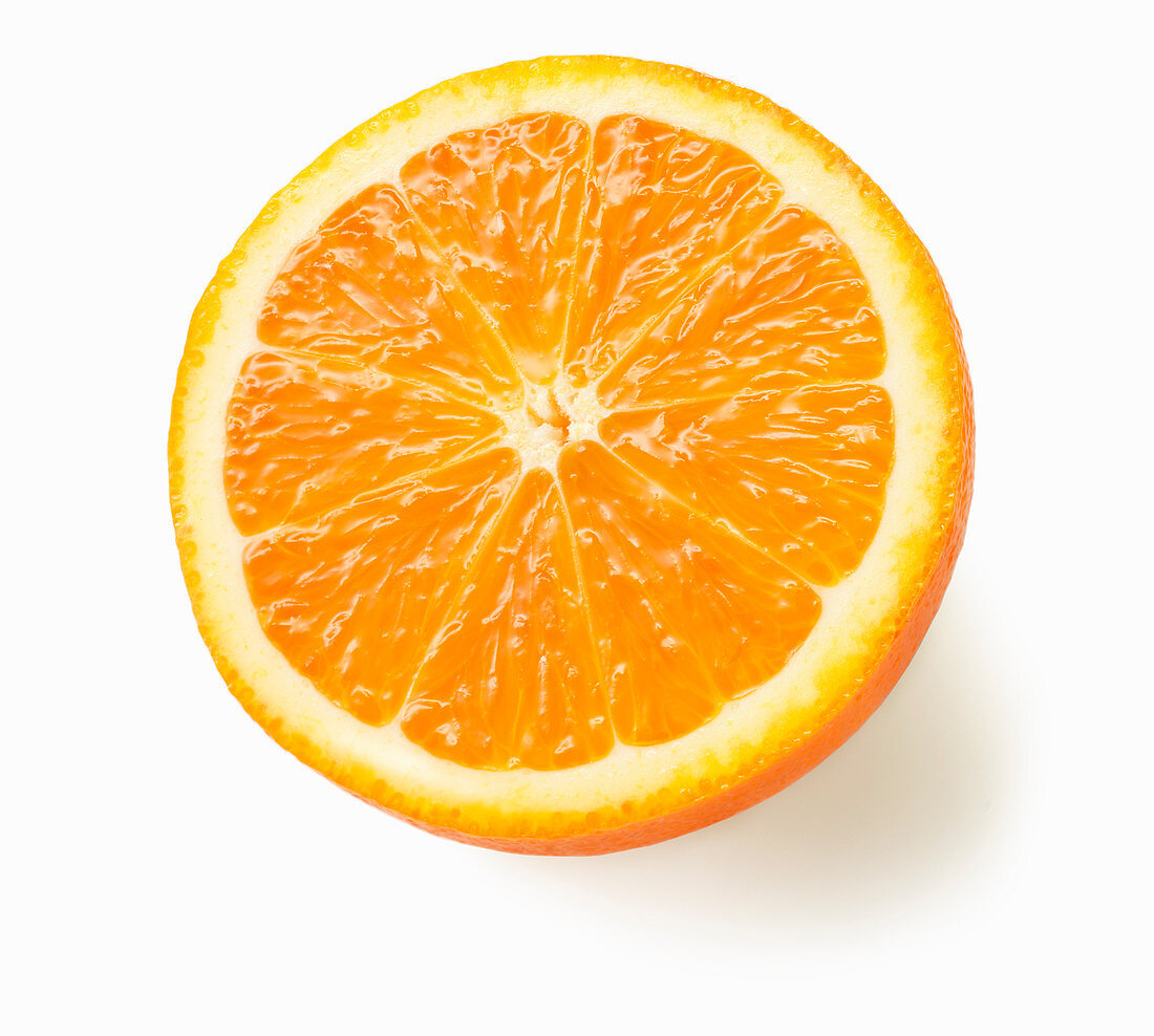 Orangenhälfte