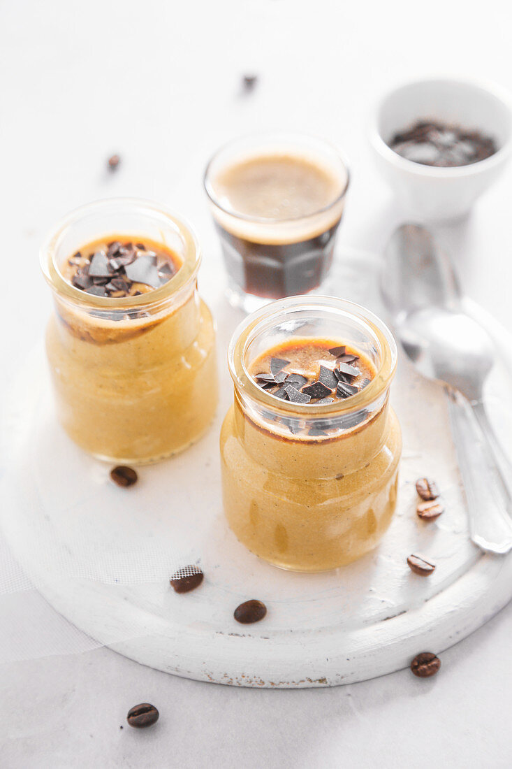 Panna Cotta mit Kaffee