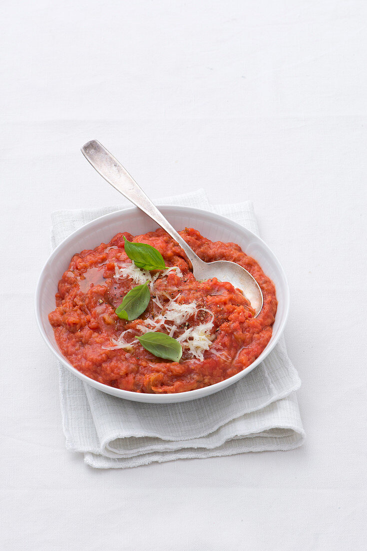 Pappa al pomodoro (Tomaten-Brot-Suppe, Italien)