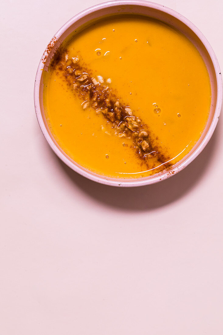 Orangen-Kürbissuppe
