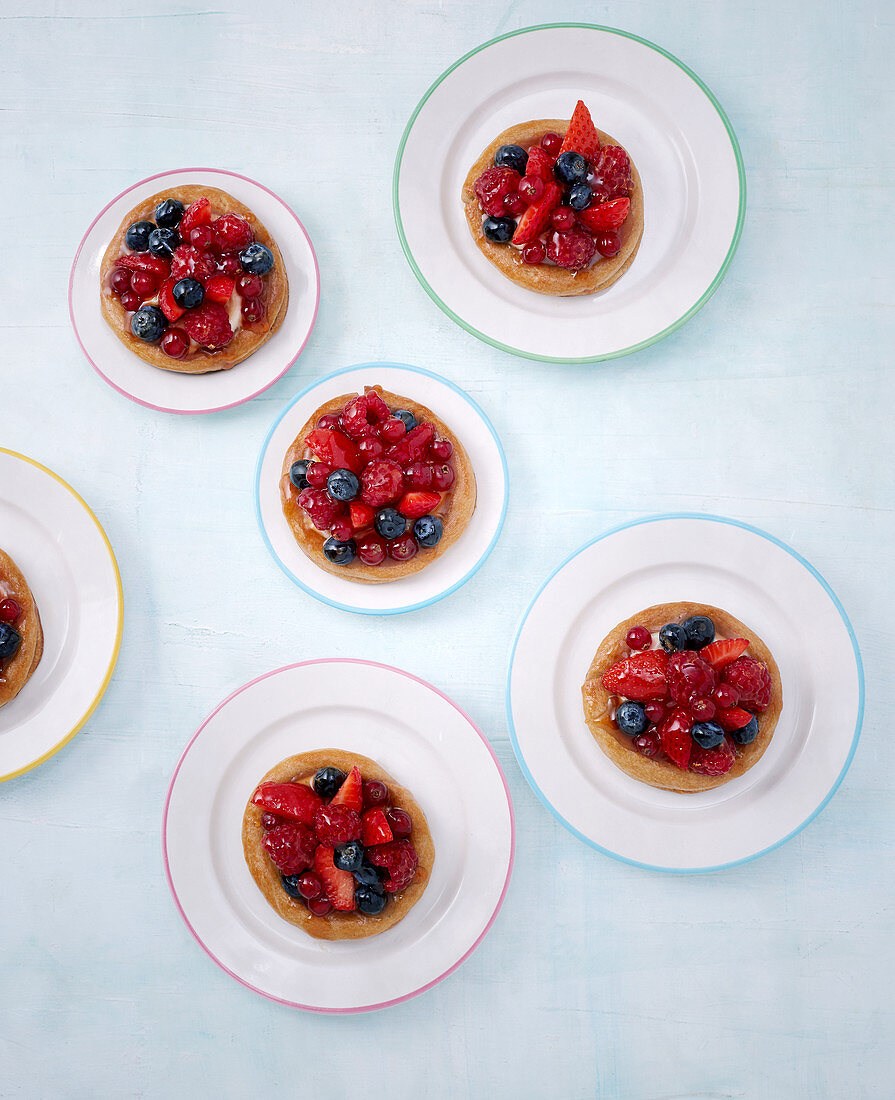 Berry tartlets