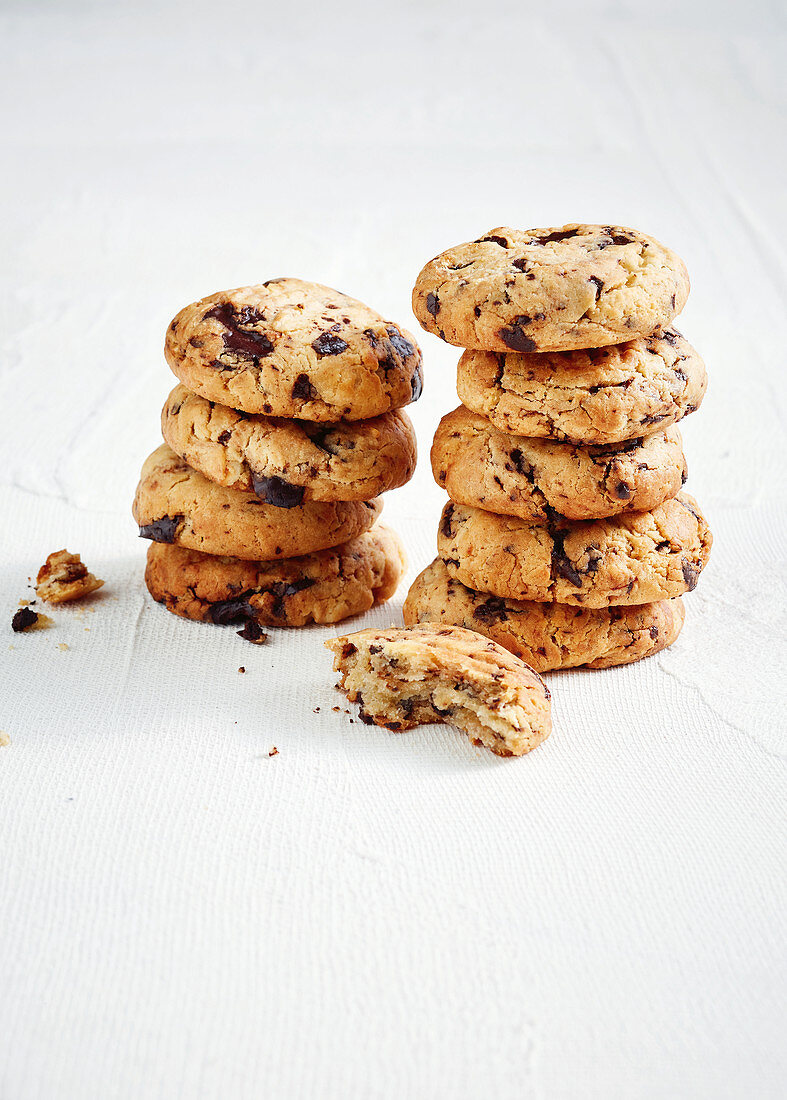 Zuckerfreie Chocolatechip Cookies