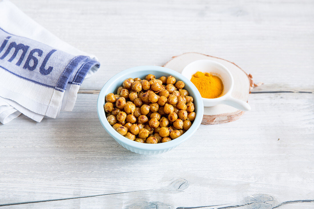 Roasted chick-peas