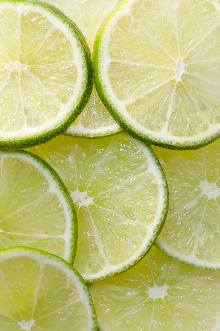 Lime slices (full frame)