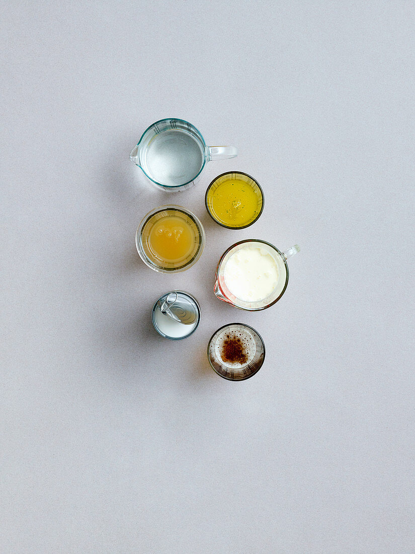 A selection of broths