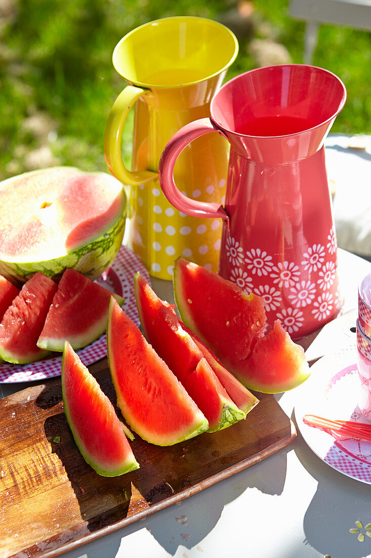 Watermelon slices