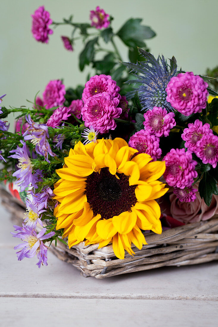 Mixed flowers