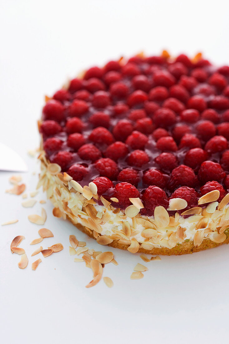 Himbeer-Sahne-Torte