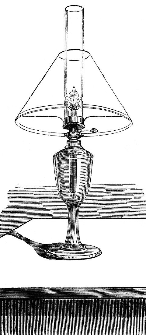 Oil Shale Lamp, 1830s