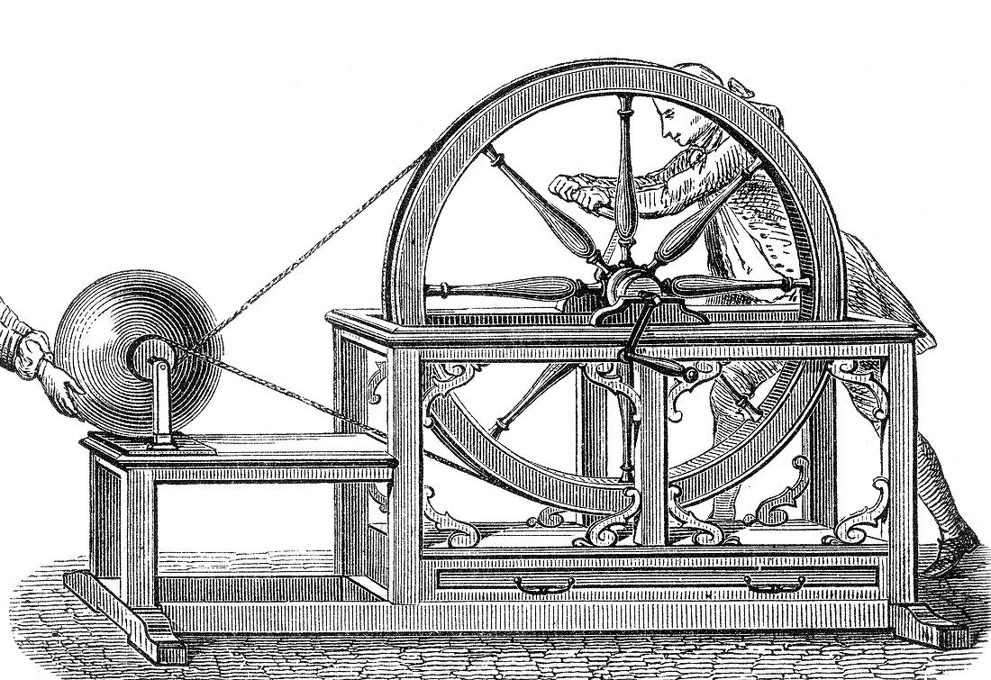 Nollet's Static Electric Machine