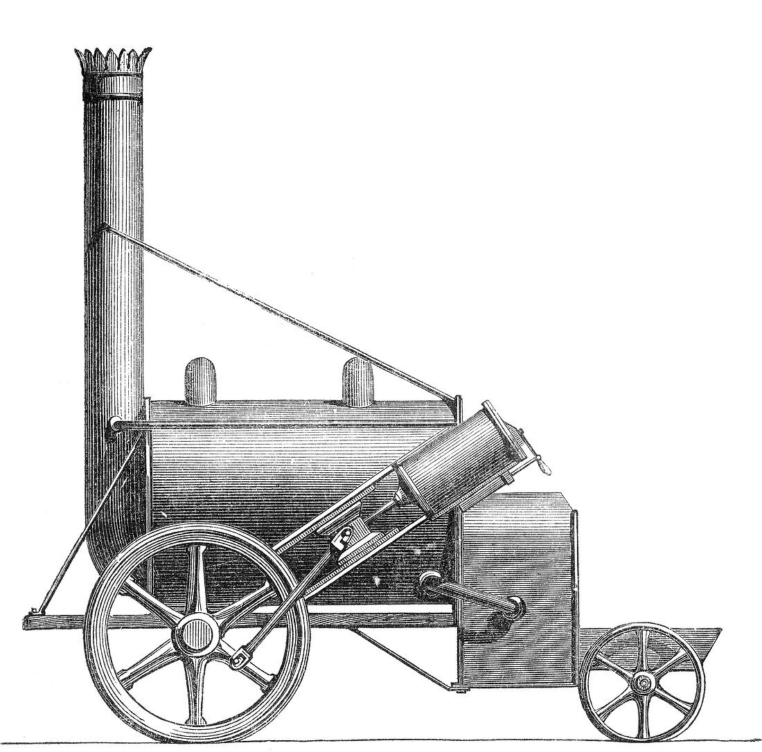 Trevithick and Vivian's Puffing Devil , 1801