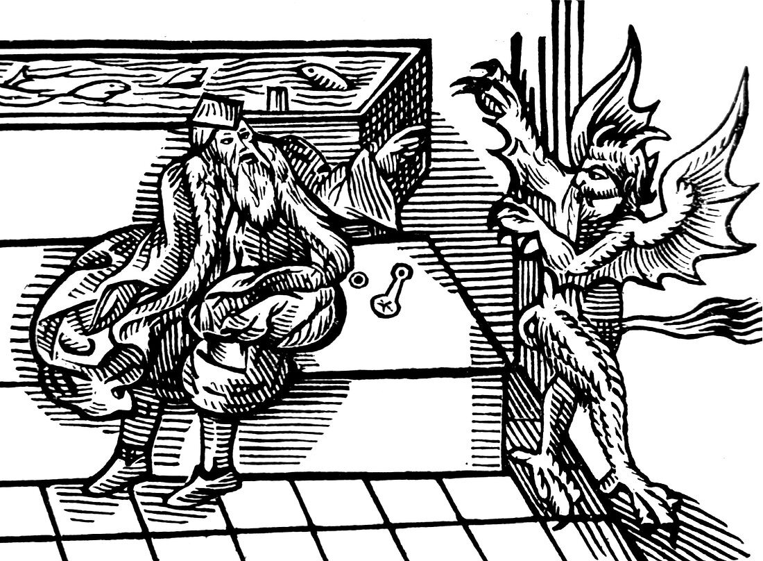 The Devil Hates Hygiene, Public Bathroom, 1590s