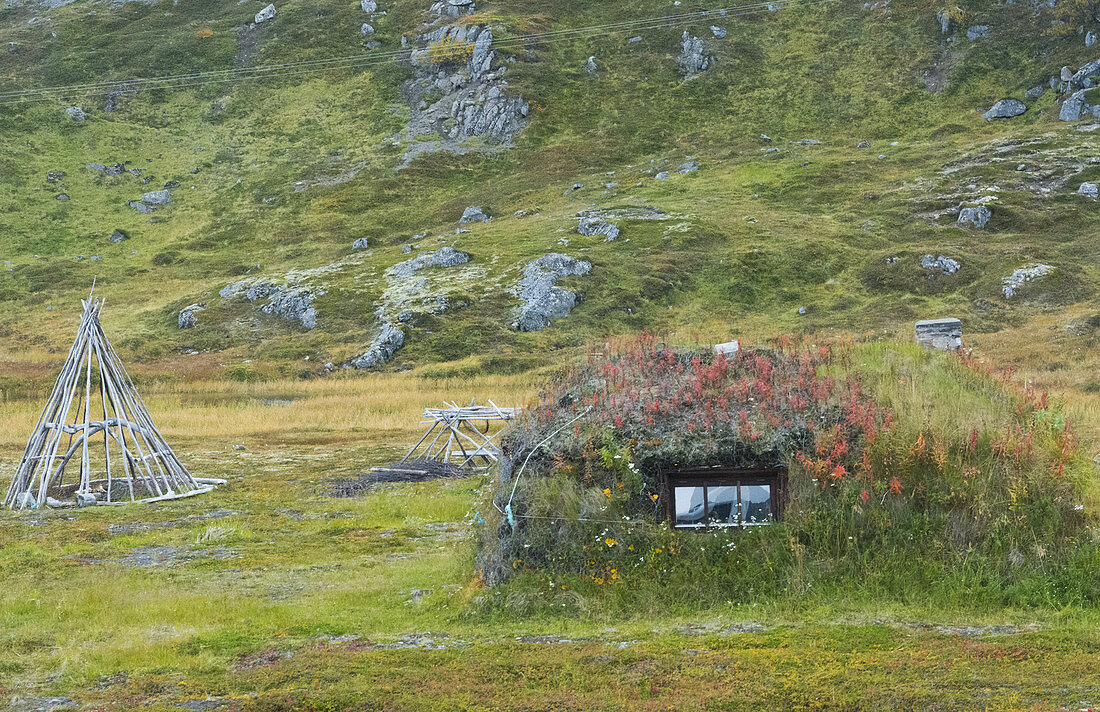 Sami Tribal Ancient House, Norway