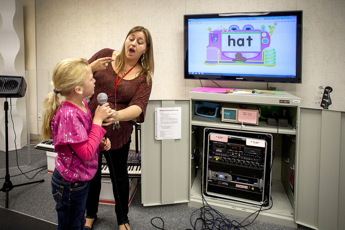 Teaching Speech to Deaf Child