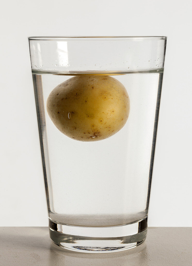 Potato in salted water, 1 of 2