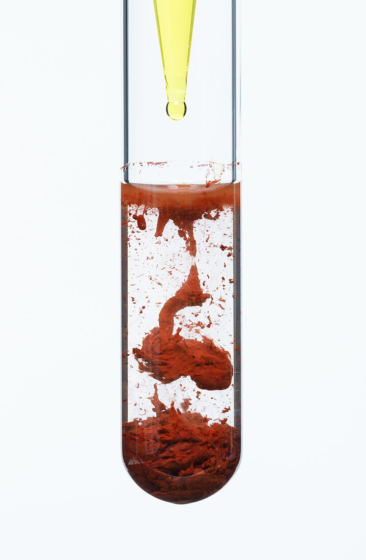 Silver chromate precipitate, 4 of 5