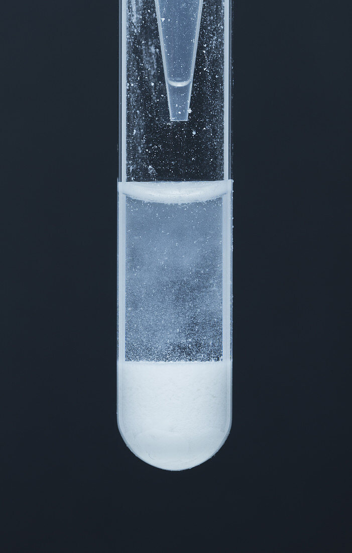 Calcium oxide reacts with water, 3 of 3
